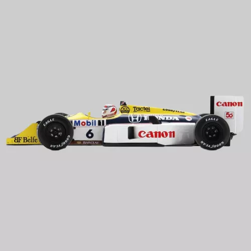 Williams FW11B #6 Nelson Piquet “Williams-Honda” Winner Formula One F1 “Italian GP” (1987) 1/18 Model Car by Spark