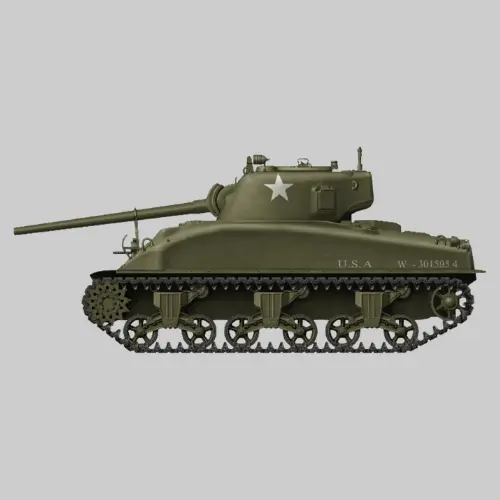 US M4A1 Sherman 1:48 Scale Model Kit